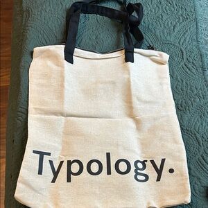 Typology Reusable Tote Bag